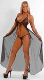 POOL PARTY BIKINIS SEXY BEACHWEAR POOLSIDE ROBE BY LA KISS.COM